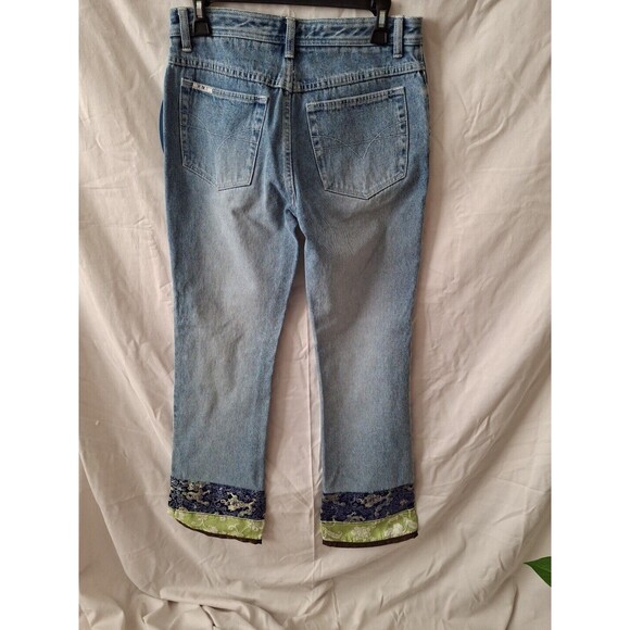 RVT Serve piping hot Women's Blue Jeans Size 7/8 ( 1471) - Picture 10 of 13